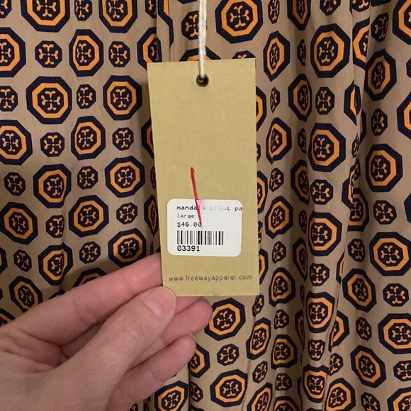 Freeway silk trouser pants - Picture 3 of 8